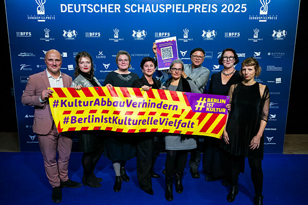 Verleihung des Deutschen Schauspielpreises