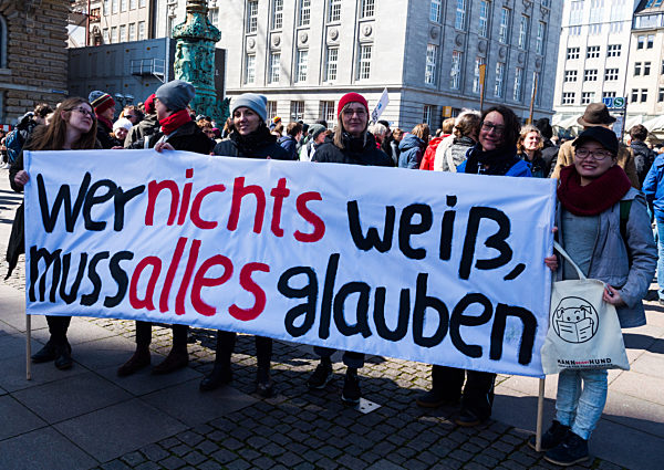 March for Science - Hamburg
