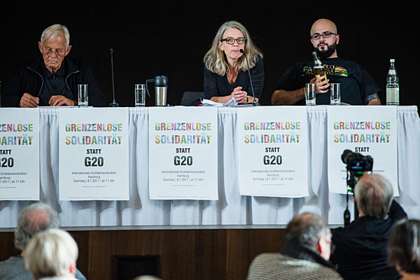 Aufarbeitung der G20-Eskalationen durch Aktivisten