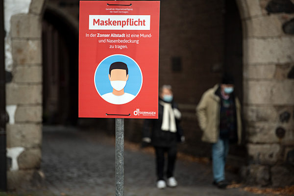 Corona - Zons in Nordrhein-Westfalen