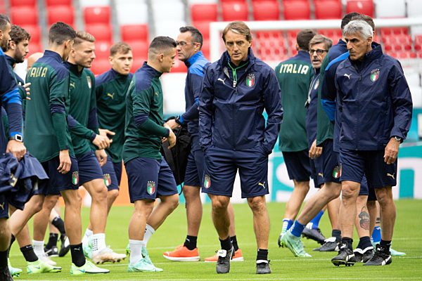 Fußball EM - Abschlusstraining Italien