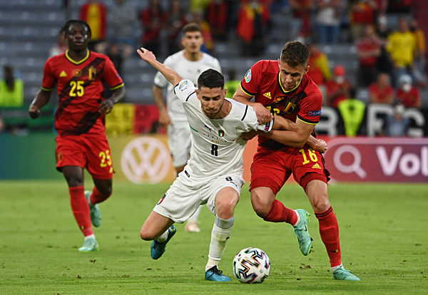 Fußball EM - Belgien - Italien