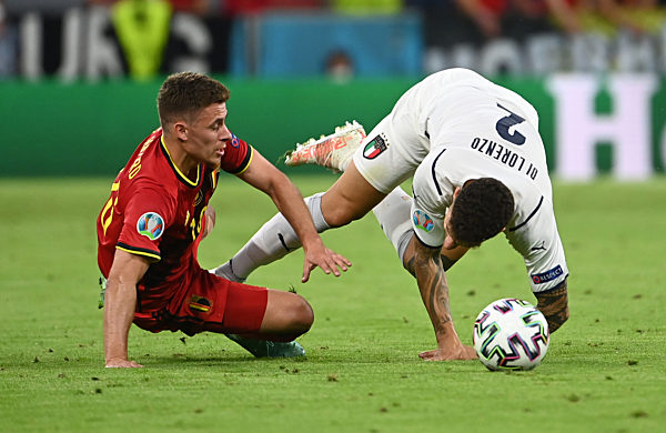 Fußball EM - Belgien - Italien