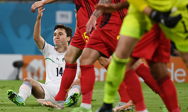 Fußball EM - Belgien - Italien