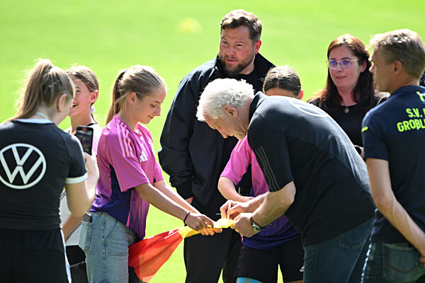 Nationalmannschaft in Blankenhain - Öffentliches Training