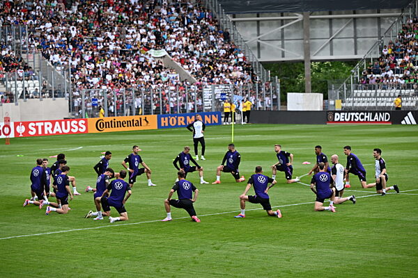 Nationalmannschaft in Blankenhain - Öffentliches Training