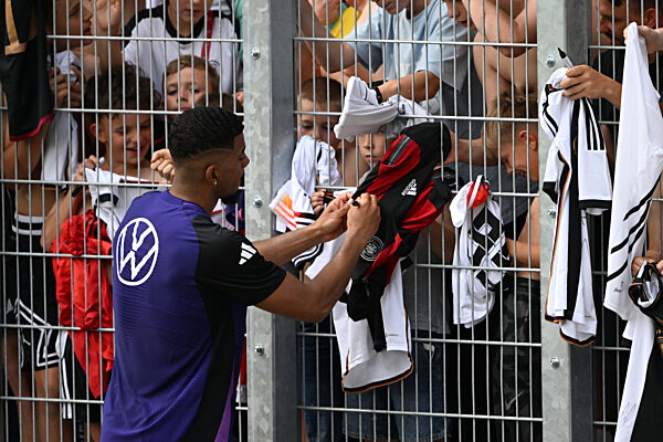 Nationalmannschaft in Blankenhain - Öffentliches Training