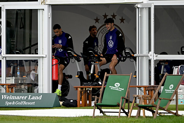 Nationalmannschaft in Blankenhain - Training