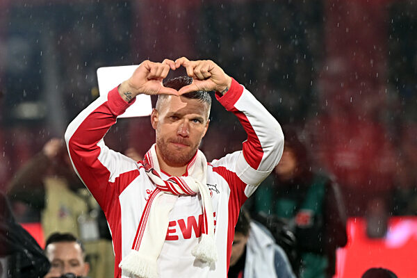 Emotionaler Poldi-Abschied