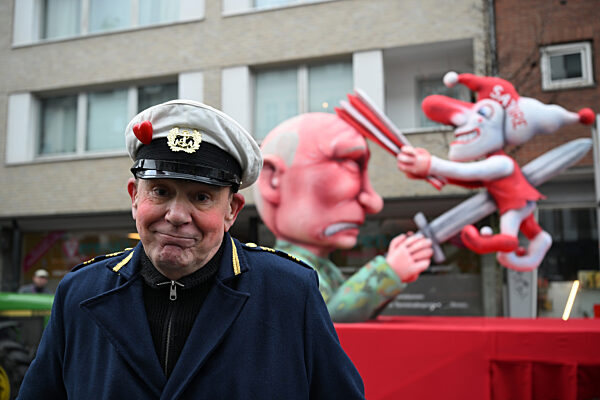 Rosenmontag am Rhein - Düsseldorf