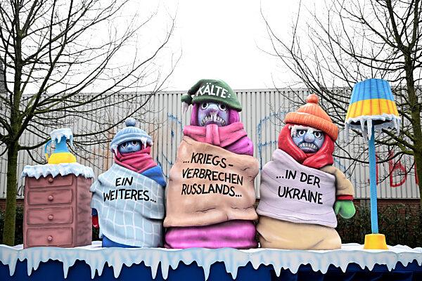 Rosenmontag am Rhein - Düsseldorf