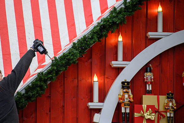 Weihnachtsmärkte mit Energieeinsparungen