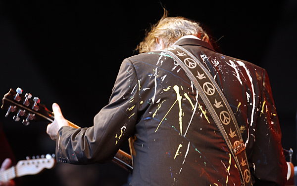 Rock-Legende Neil Young singt am Mittwoch (13.08...