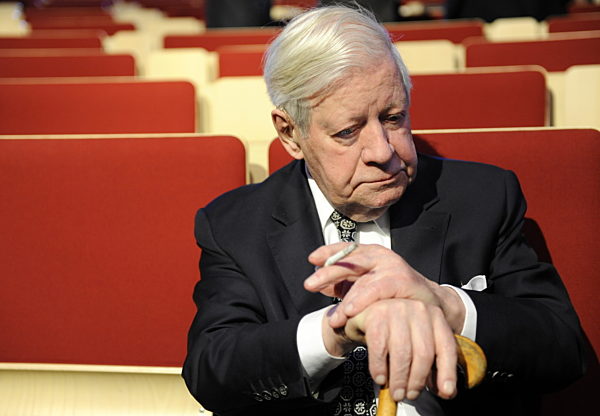 "Zeit" birthday party for Helmut Schmidt