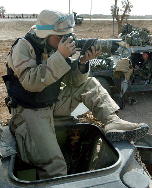 Irakkrieg - dpa-Fotograf Maurizio Gambarini