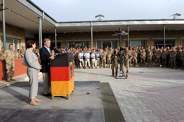 Bundespräsident Köhler überraschend in Afghanistan