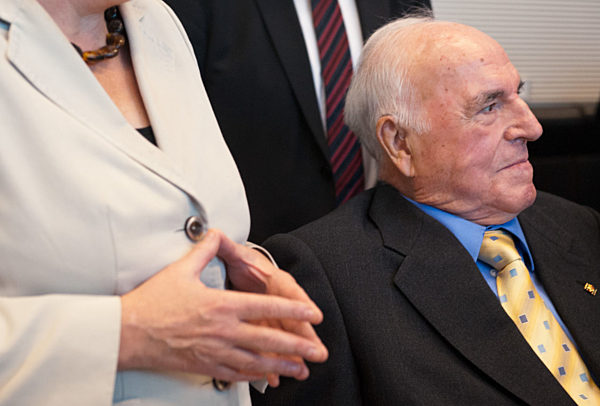 Helmut Kohl bei Unions-Fraktionssitzung