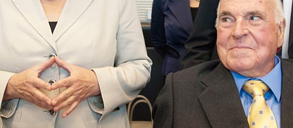 Helmut Kohl bei Unions-Fraktionssitzung