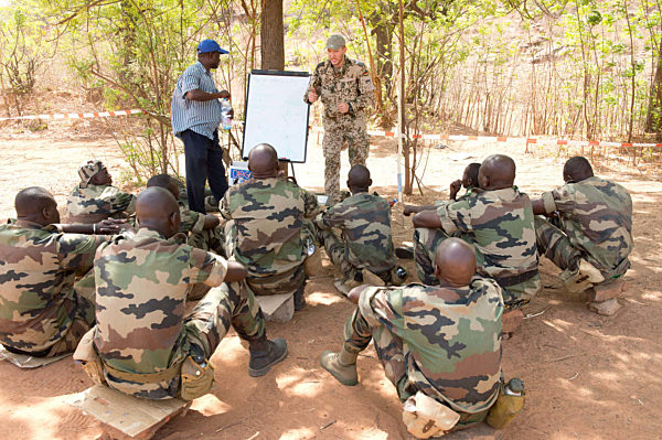Bundeswehr bildet Soldaten Malis aus