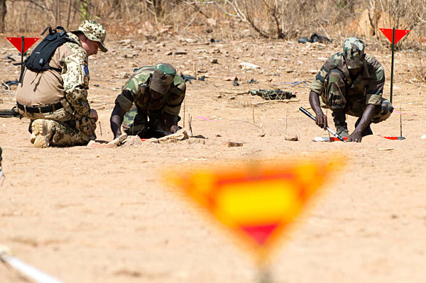 Bundeswehr bildet Soldaten Malis aus