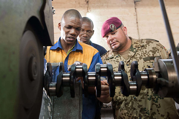 Bundeswehr bildet Soldaten Malis aus