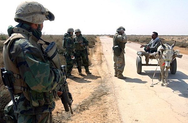 Irakkrieg: Zivilist zum Verhör festgenommen