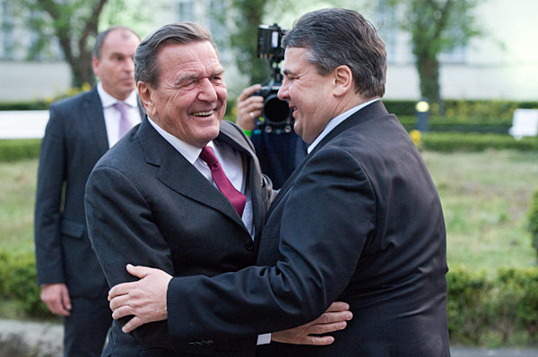 Empfang für Gerhard Schröder