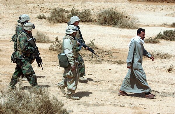 Irakkrieg: Zivilist zum Verhör festgenommen