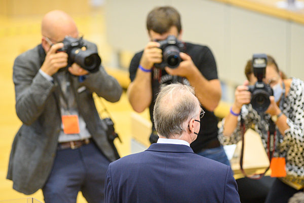 Landtagssitzung mit Wahl des Ministerpräsidenten