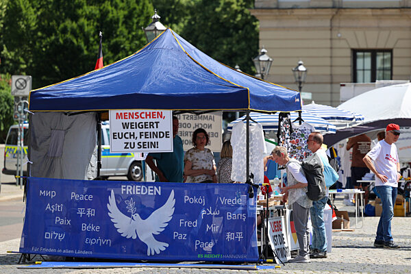 Demonstration der AfD Sachsen Anhalt