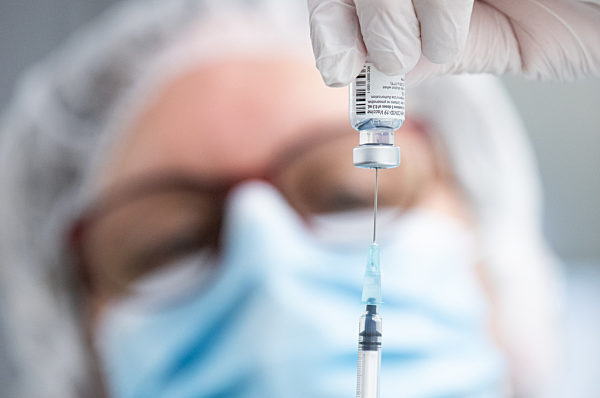 Coronavirus - Impfzentrum in Bielefeld