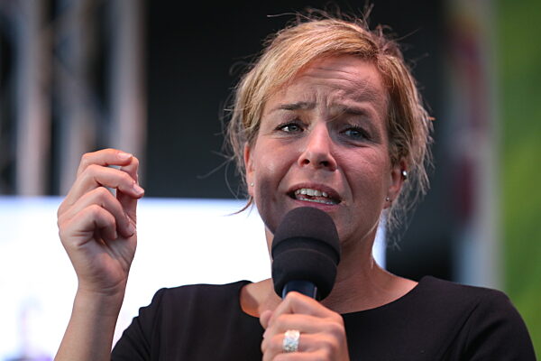 Landtagswahl in Nordrhein-Westfalen - Wahlparty Grüne