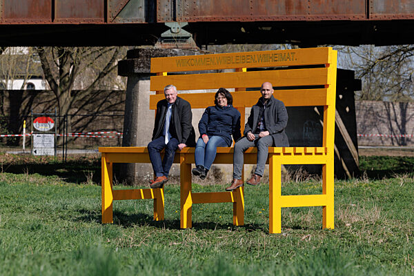 Vor Eröffnung der Landesgartenschau in Höxter