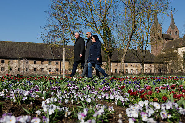 Vor Eröffnung der Landesgartenschau in Höxter