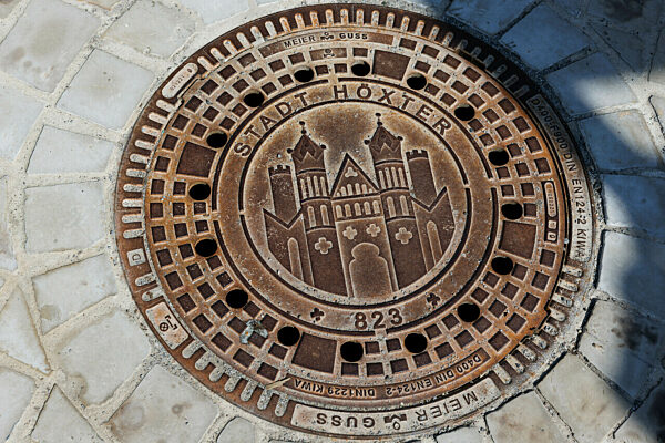 Vor Eröffnung der Landesgartenschau in Höxter