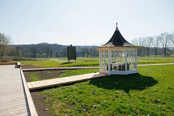 Vor Eröffnung der Landesgartenschau in Höxter