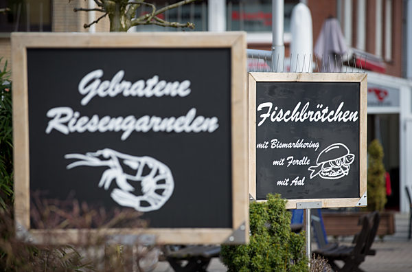 Fischbrötchen am Dümmer See