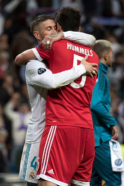 Champions League Match Real Madrid vs. FC Bayern München in Madrid