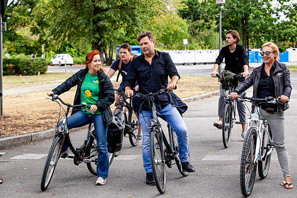 Wahlkampfveranstaltung von Bündnis 90/Die Grünen in Bautzen