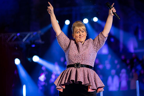 TV-Show 'Weihnachten bei uns' in Erfurt