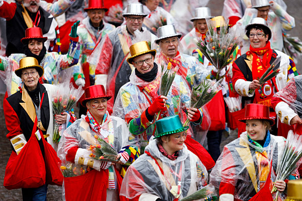 Rosenmontagszug 2020 in Köln