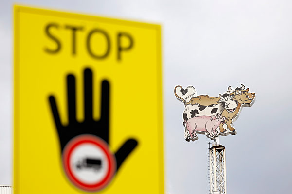 Die Firma Tönnies in Rheda-Wiedenbrück