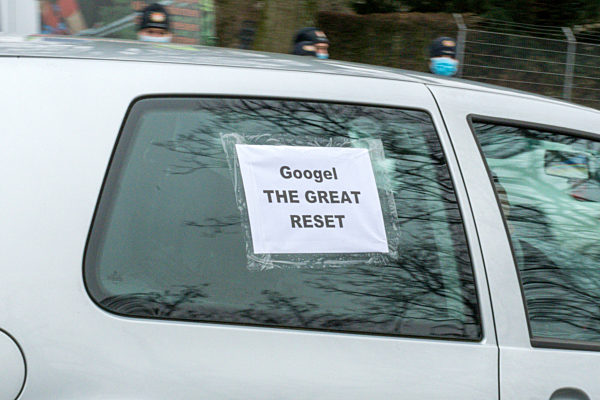 Querdenker-Demo in Hamburg