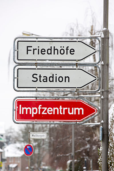 Eröffnung des Impfzentrums in Remscheid