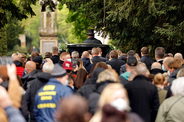 Trauerfeier für Willi Herren in Köln