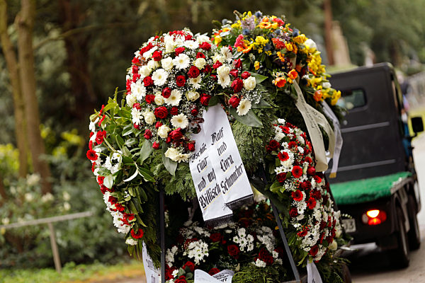 Trauerfeier für Willi Herren in Köln