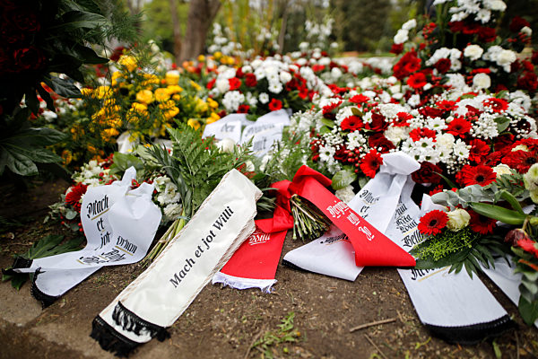 Trauerfeier für Willi Herren in Köln