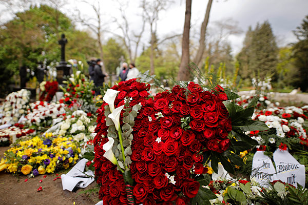 Trauerfeier für Willi Herren in Köln