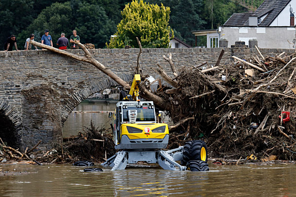 Flutschäden in der Eifel
