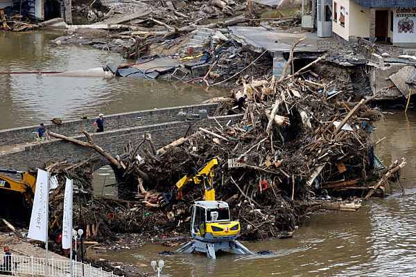 Flutschäden in der Eifel